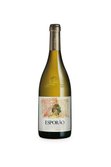 Eine elegante Flasche Esporão Reserva 2020, die in sanften Farben leuchtet und mit einem kunstvollen Etikett verziert ist.