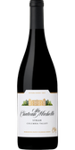 Eine elegante Flasche Chateau Ste. Michelle Syrah aus dem Columbia Valley, die in einem modernen Stil präsentiert wird.