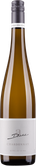 Ein stilvolles Flaschendesign mit einem schwarzen Schraubverschluss und einem weißen Etikett, das die Marke Diehl hervorhebt.