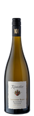 Eine elegante Flasche Sauvignon Blanc mit einem klaren, hellen Etikett und dem Schriftzug 'Künstler' in stilvollem Design.