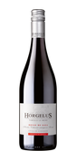 Die Flasche zeigt den Namen 'Horgelus' und die Herkunft 'Côtes de Gascogne', umgeben von einem schlichten schwarzen Hintergrund.