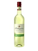 Eine Flasche Rotkäppchen Riesling, die in einem klaren, eleganten Design mit rotem Verschluss präsentiert wird.