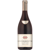 Die Flasche zeigt einen tiefen, rubinroten Wein, der in einem modernen, schlanken Design präsentiert wird, ideal für Weinliebhaber.