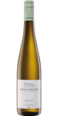 Die Flasche zeigt ein schlichtes, aber ansprechendes Design mit dem Schriftzug 'Markus Molitor' und einer stilisierten Abbildung eines Weinguts.