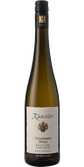 Die Flasche zeigt ein klassisches Design mit dem Wappen und dem Schriftzug 'Riesling trocken' in goldener Schrift.