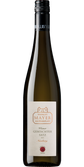 Ein hochwertiger Weißwein in einer stilvollen Flasche, die die Qualität und das Erbe des Weinguts Mayer repräsentiert.