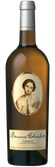 Die Flasche zeigt ein klassisches Design mit einer goldenen Umrandung und dem Namen 'Baronne Charlotte' auf dem Etikett.