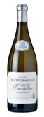 Eine elegante Flasche Chardonnay mit einem silbernen Verschluss und einem stilvollen Etikett von De Wetshof Estate.