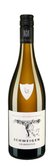 Eine elegante Flasche Chardonnay mit einem kunstvollen Etikett, das einen stilisierten Baum und eine Katze zeigt.