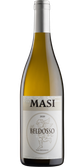 Die Flasche zeigt einen hellen, goldenen Wein, umgeben von einem schlichten, aber stilvollen Design mit dem Jahr 2020.